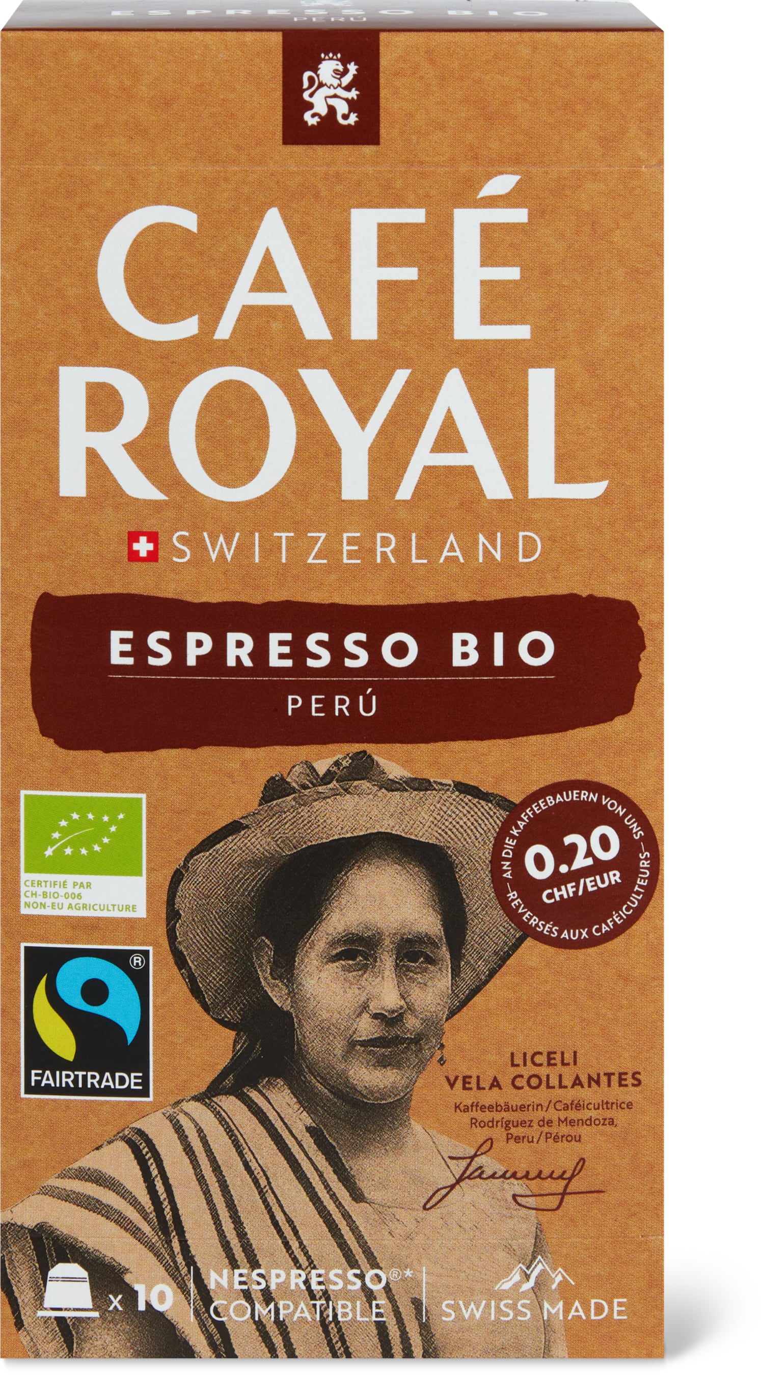 Peru Espresso Bio, 10 Kapseln